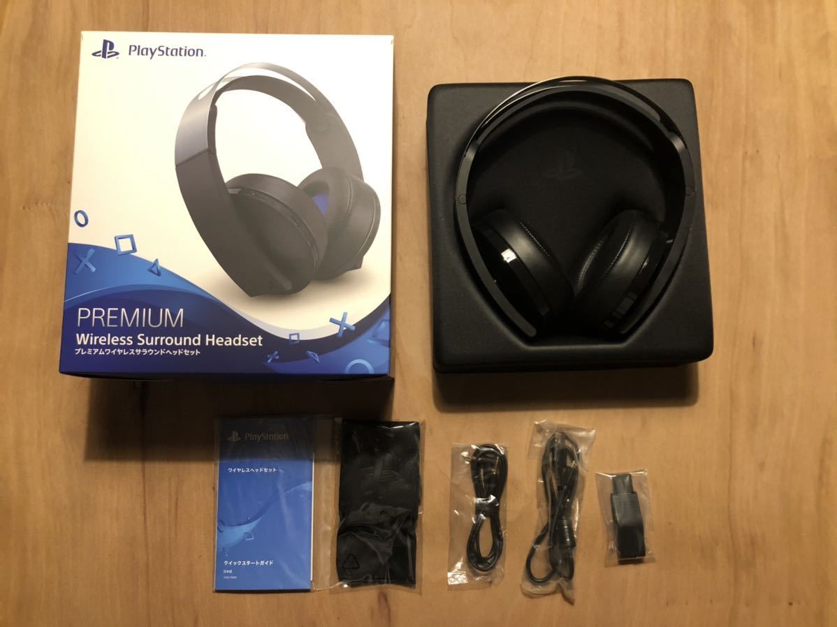 PS4 プレミアムワイヤレスサラウンドヘッドセット SONY ソニー CUHJ
