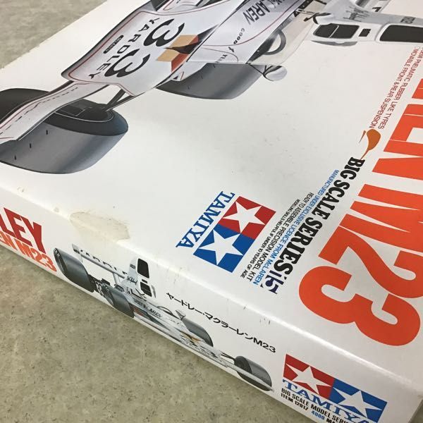 タミヤ 1&frasl;12 1円〜 ビッグスケール ヤードレー・マクラーレン M23 ビッグスケールシリーズ &frasl; A マクラーレン | ヤードレー 1⁄12 ヤードレーマクラーレンM23 ビッグ 一つ買って一つ進呈