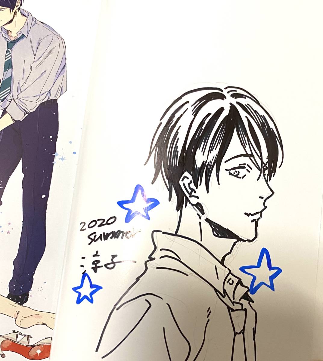 直筆イラスト入りサイン本 涼子 肩甲骨とワンピース キャライラスト入り サイン 直筆画 売買されたオークション情報 Yahooの商品情報をアーカイブ公開 オークファン Aucfan Com