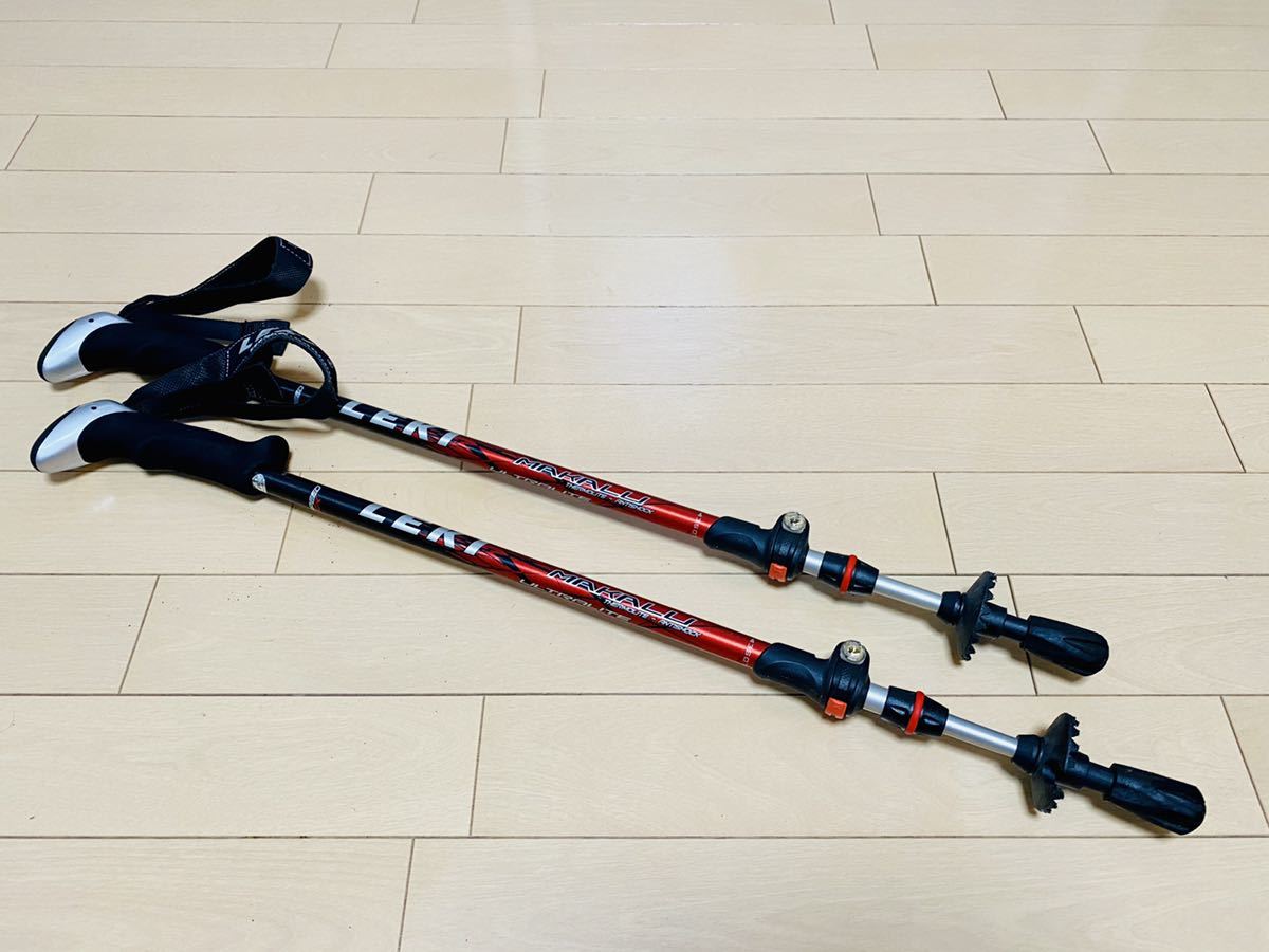 人気，送料無料 LEKI レキ トレッキングポール マカルー ウルトラライト(トレッキングステッキ)｜売買されたオークション情報、yahooの商品情報をアーカイブ公開 - オークファン トレッキングステッキ