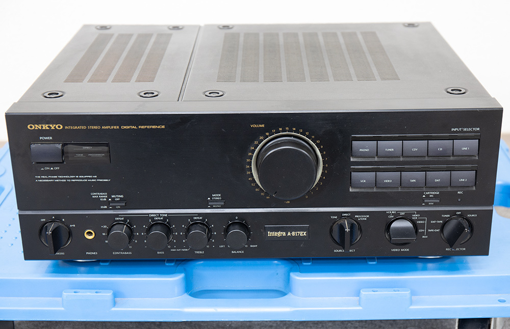 ◇オンキョー ONKYOA-817EX プリメインアンプ ジャンク品 ONKYO