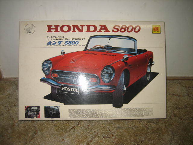 OTAKI 1/12 ホンダS800 S800 1⁄12 OTAKI Plastic Model 1円