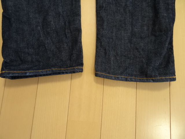 良品 EVISU エヴィス ジーンズ 36X32 Lot.2000T スリム ストレート