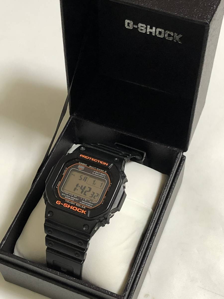 CASIO Gショック GW-M5610R スクエアフェイス5600シリーズ ブラック