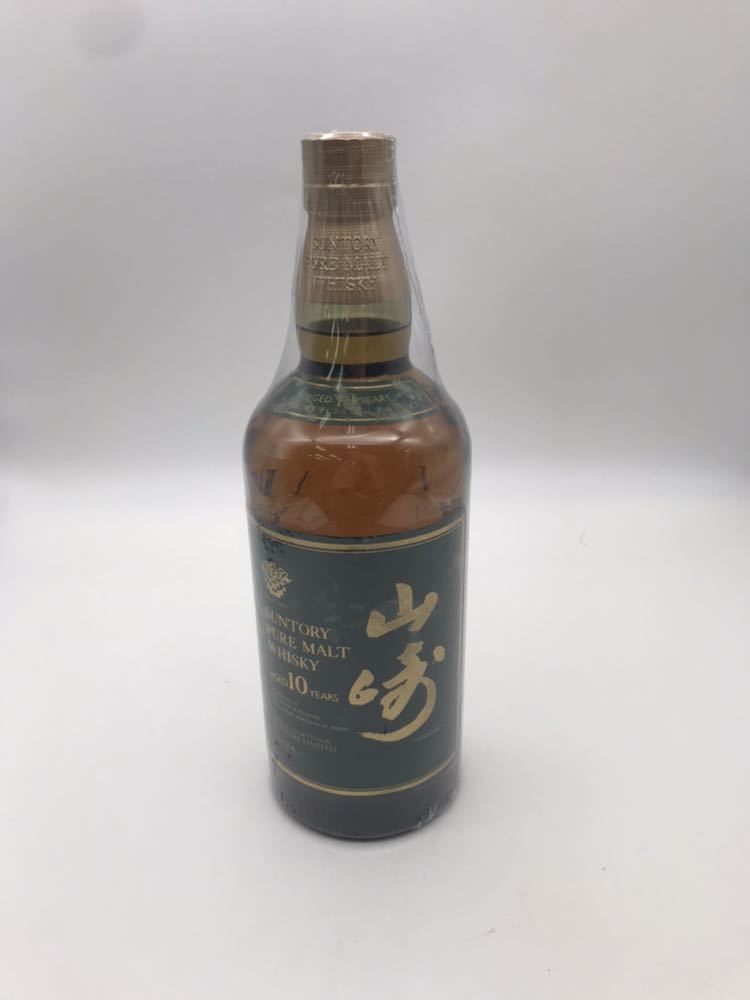赤字超特価，高品質 注目 サントリー 山崎 10年 ピュアモルト グリーンラベル 750ml 40% 箱 冊子 ジャパニーズ(日本)｜売買されたオークション情報、yahooの商品情報をアーカイブ公開 - オークファン 日本