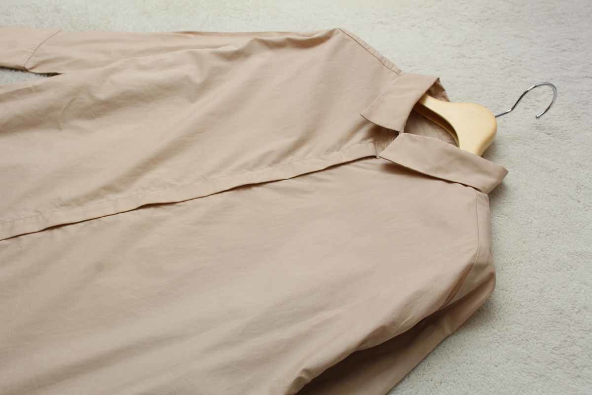 10 634 日本製綿100 シャツワンピース ベージュｆサイズ Mサイズ 売買されたオークション情報 Yahooの商品情報をアーカイブ公開 オークファン Aucfan Com