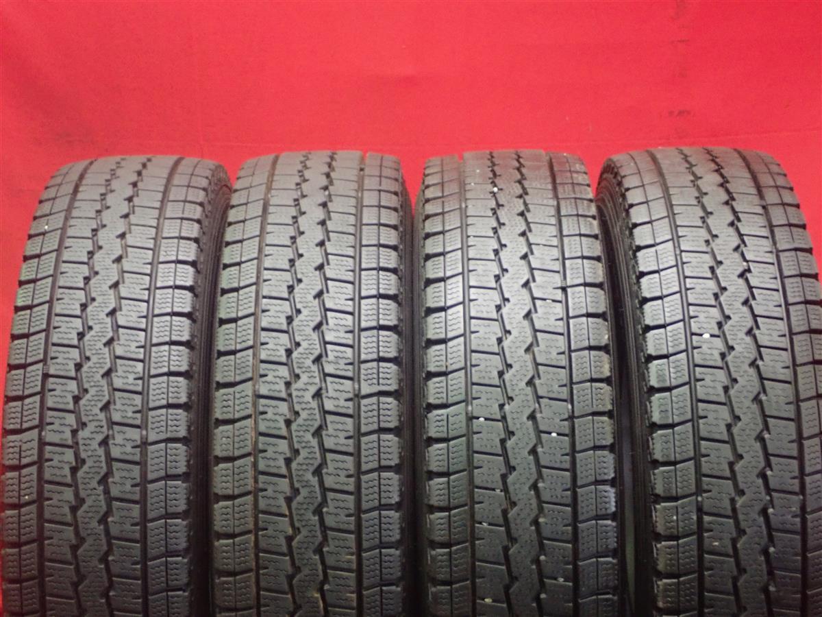 4本 《 ダンロップ 》 ウィンターMAXX SV-01 [ 165R148PR ]8&frasl;7.5分山☆商用
