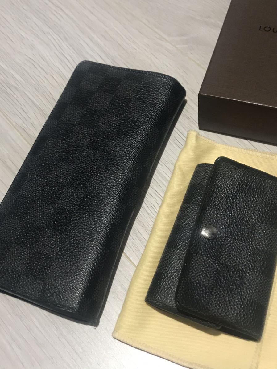 Louis Vuitton ルイヴィトン 長財布&キーケース ダミエ グラフィット
