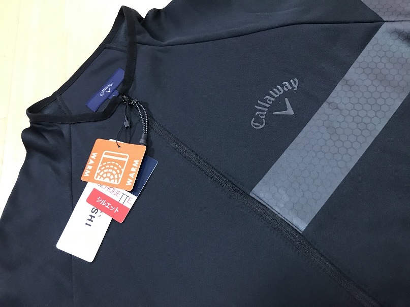 HOT Callaway キャロウェイ カルイシ ハーフジップ長袖シャツ 241-9254511 ブラック ＬＬ(キャロウェイ)｜売買されたオークション情報、yahooの商品情報をアーカイブ公開 - オークファン シャツ