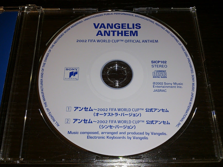Vangelis Anthem 02 Fifa World Cup サッカーワールドカップ 公式アンセム 帯付き Cd 売買されたオークション情報 Yahooの商品情報をアーカイブ公開 オークファン Aucfan Com Vangelis Anthem 02 Fifa World Cup サッカーワールドカップ 公式アンセム 帯付き Cd 売買されたオークション情報 Yahooの商品情報をアーカイブ公開 オークファン Aucfan Com