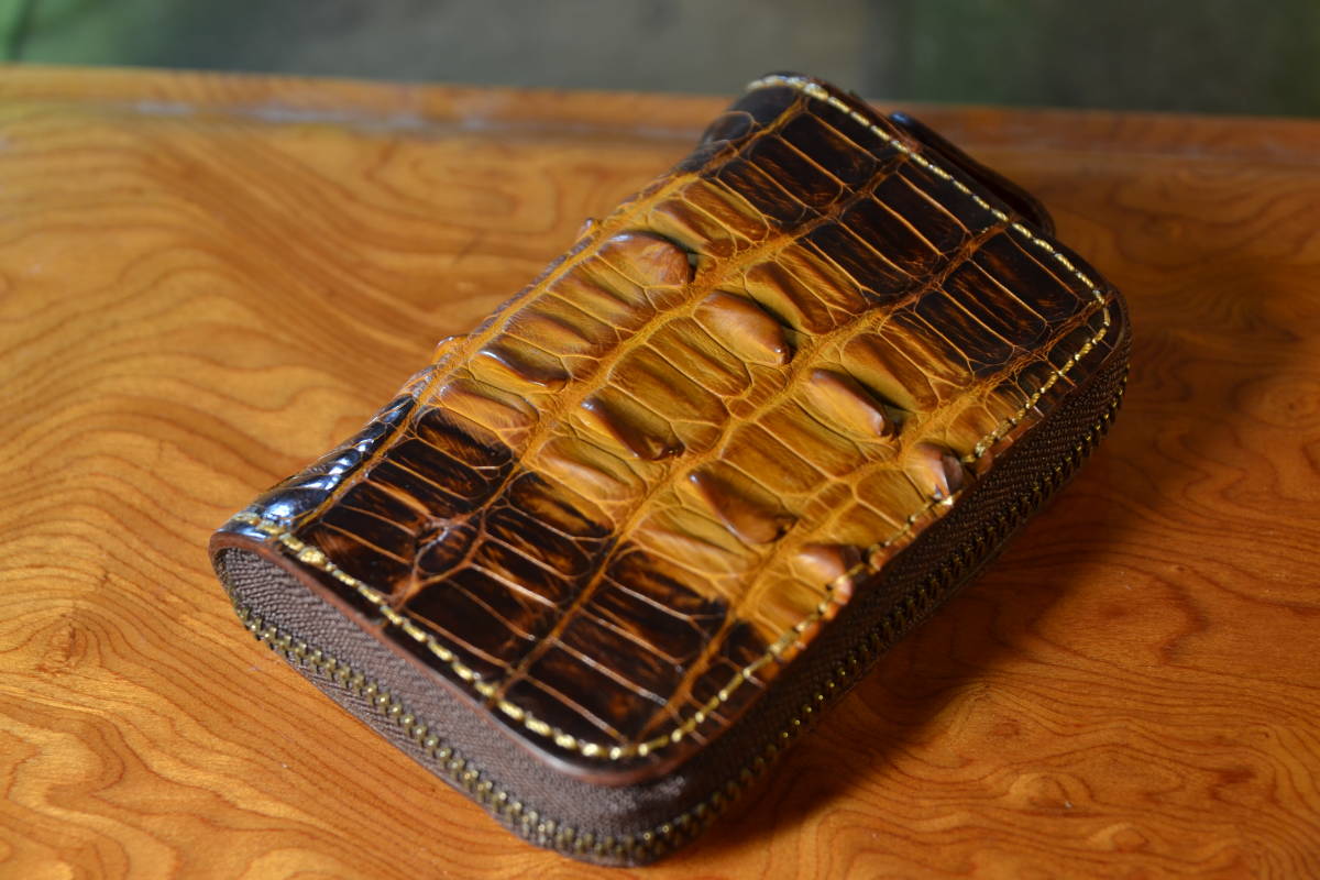 クロコダイル カードケース コインケース ワニ 鰐 クロコダイル コイン