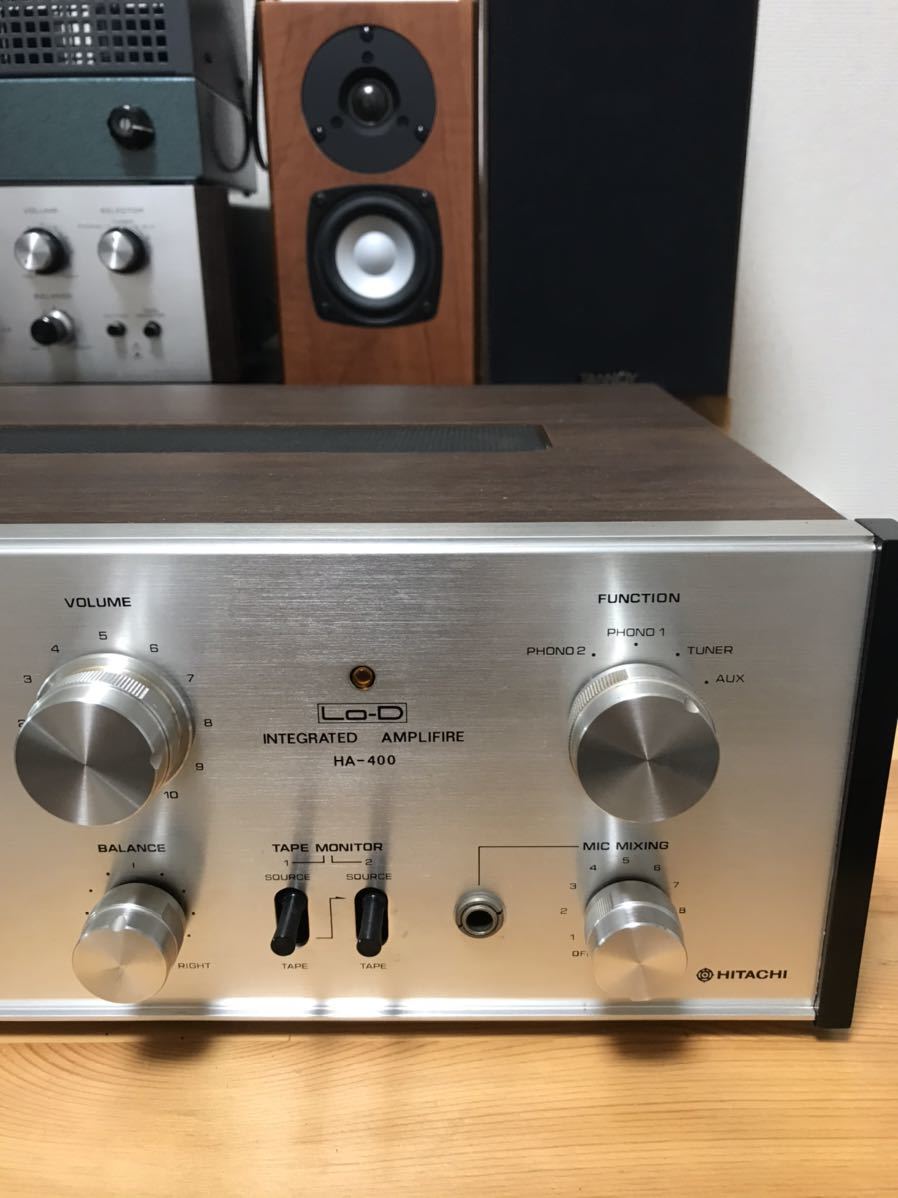 HITACHI Lo-D HA-400 プリメインアンプ HA-400 プリメインアンプ Lo-D