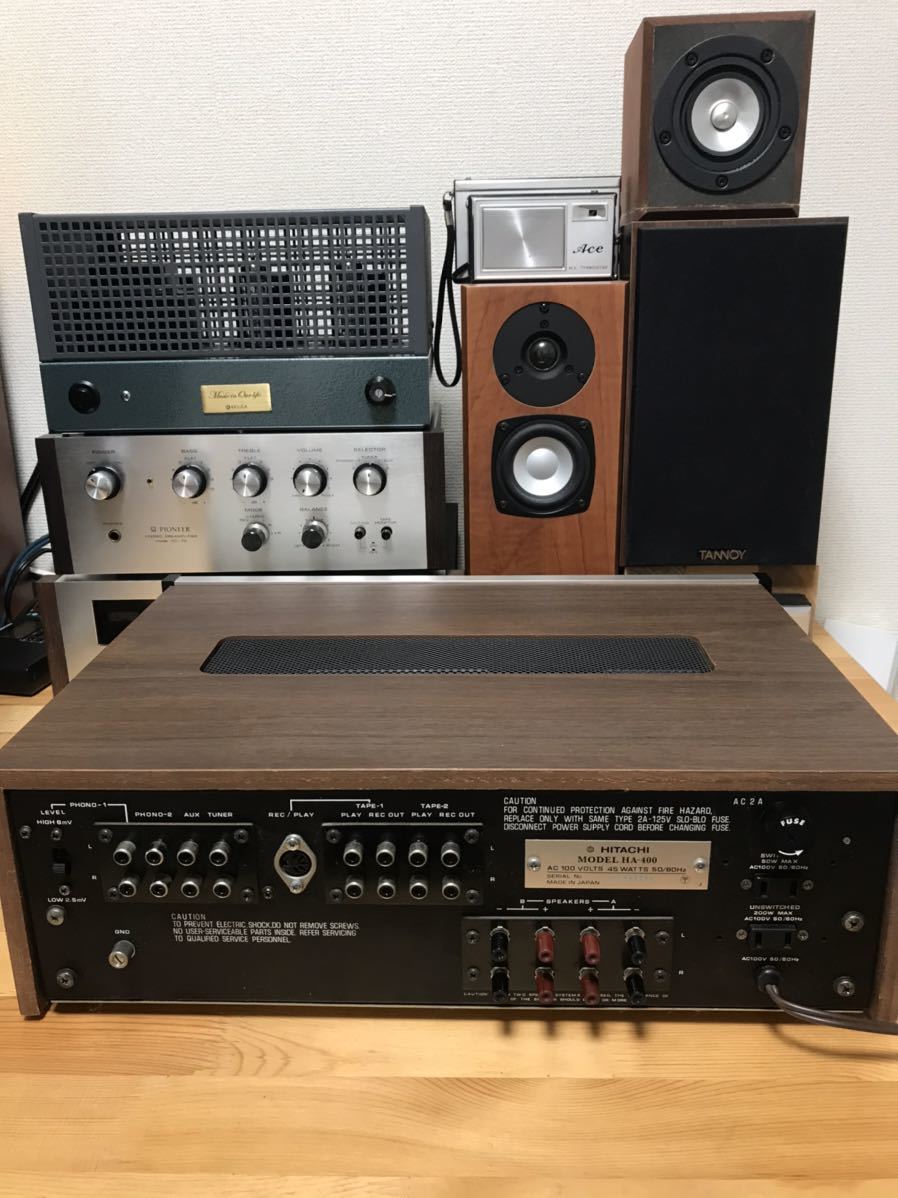 HITACHI Lo-D HA-400 プリメインアンプ HA-400 プリメインアンプ Lo-D