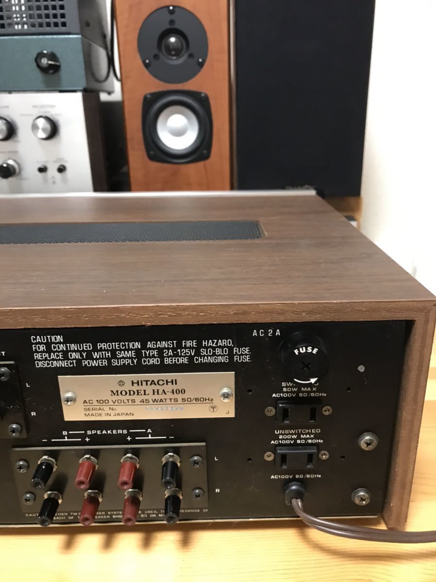 HITACHI Lo-D HA-400 プリメインアンプ HA-400 プリメインアンプ Lo-D