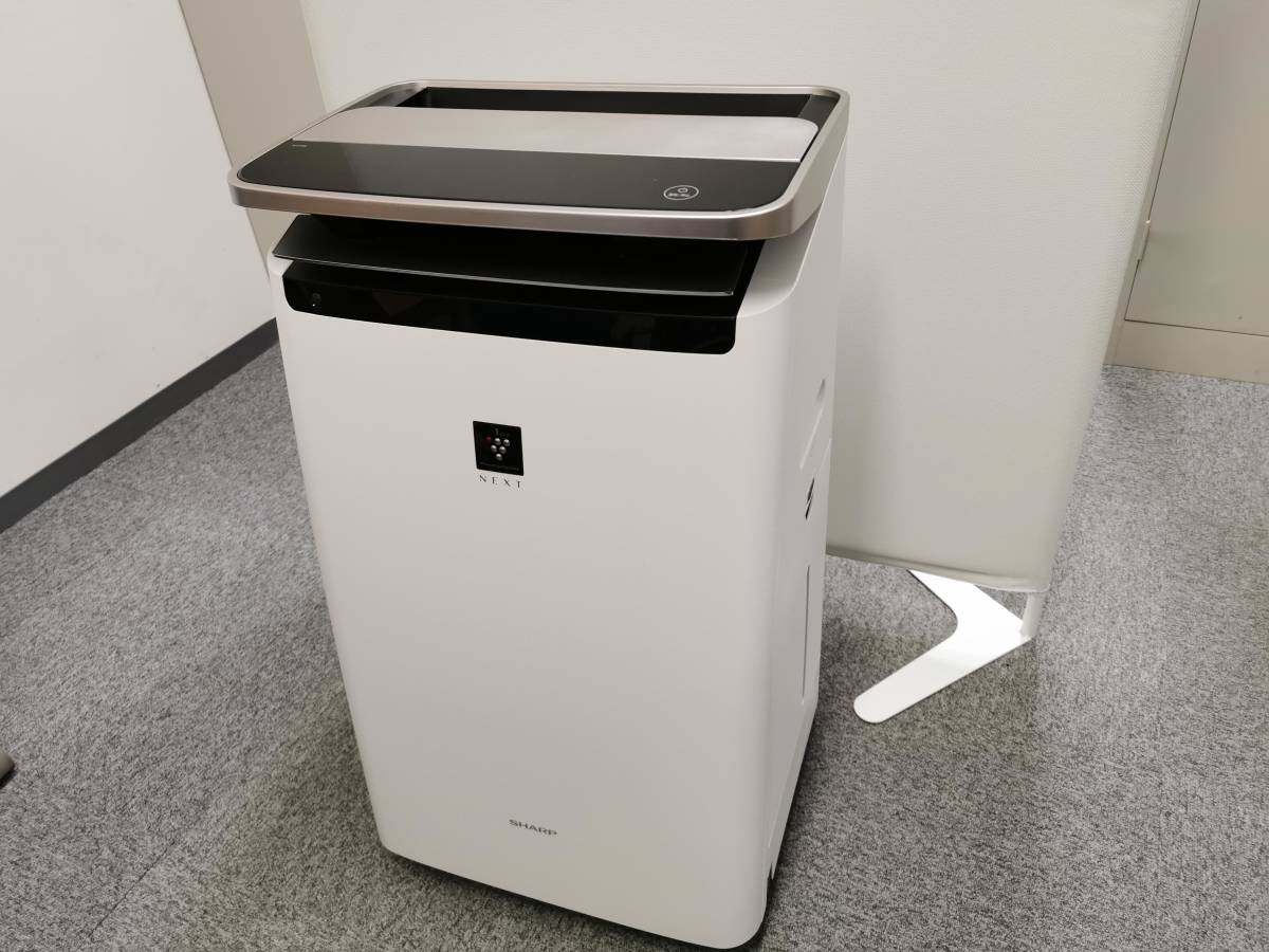 シャープ シャープ KI-LP100-W 加湿空気清浄機 空清46畳まで/加湿41畳