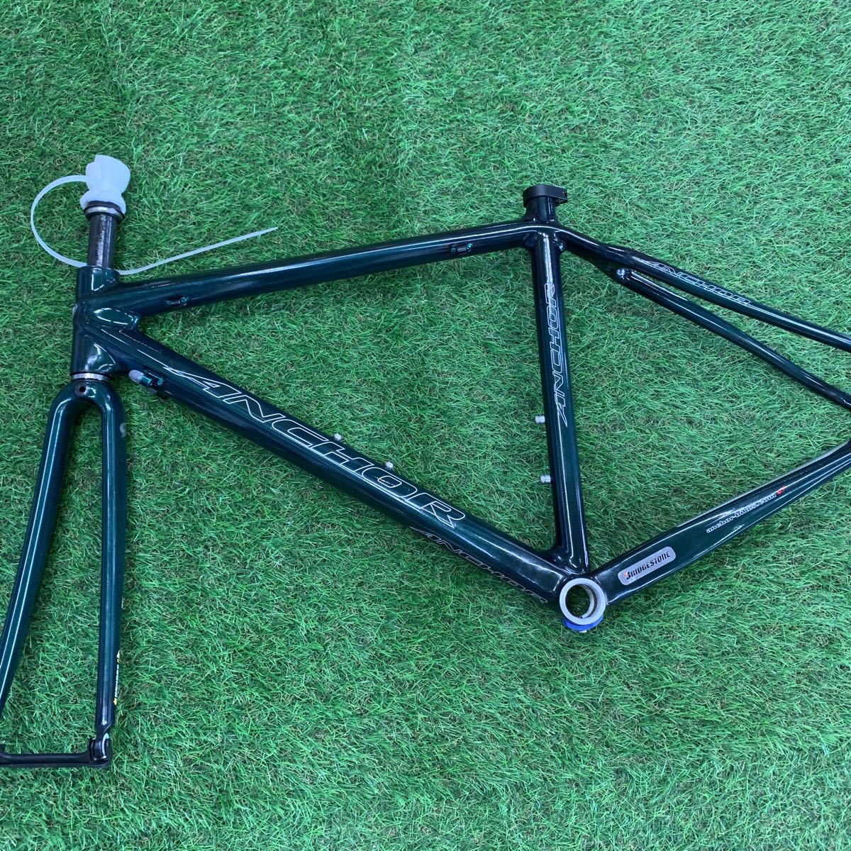 【最安値，低価】 Z933 F ANCHOR アンカー BRIDGESTONE ブリジストン 自転車パーツ ロードバイク RD 展示品 完成車外し フレーム(ロードバイク)｜売買されたオークション情報、yahooの商品情報をアーカイブ公開 - オー ロードバイク