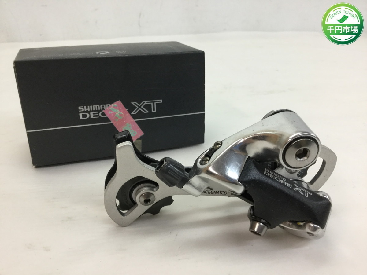 得価，人気 P-0009 SHIMANO シマノ DEORE XT RD-M739 8S リアディレイラー 外箱付 現状品 千円市場(リアディレイラー)｜売買されたオークション情報、yahooの商品情報をアーカイブ公開 - オークファン リアディレイラー