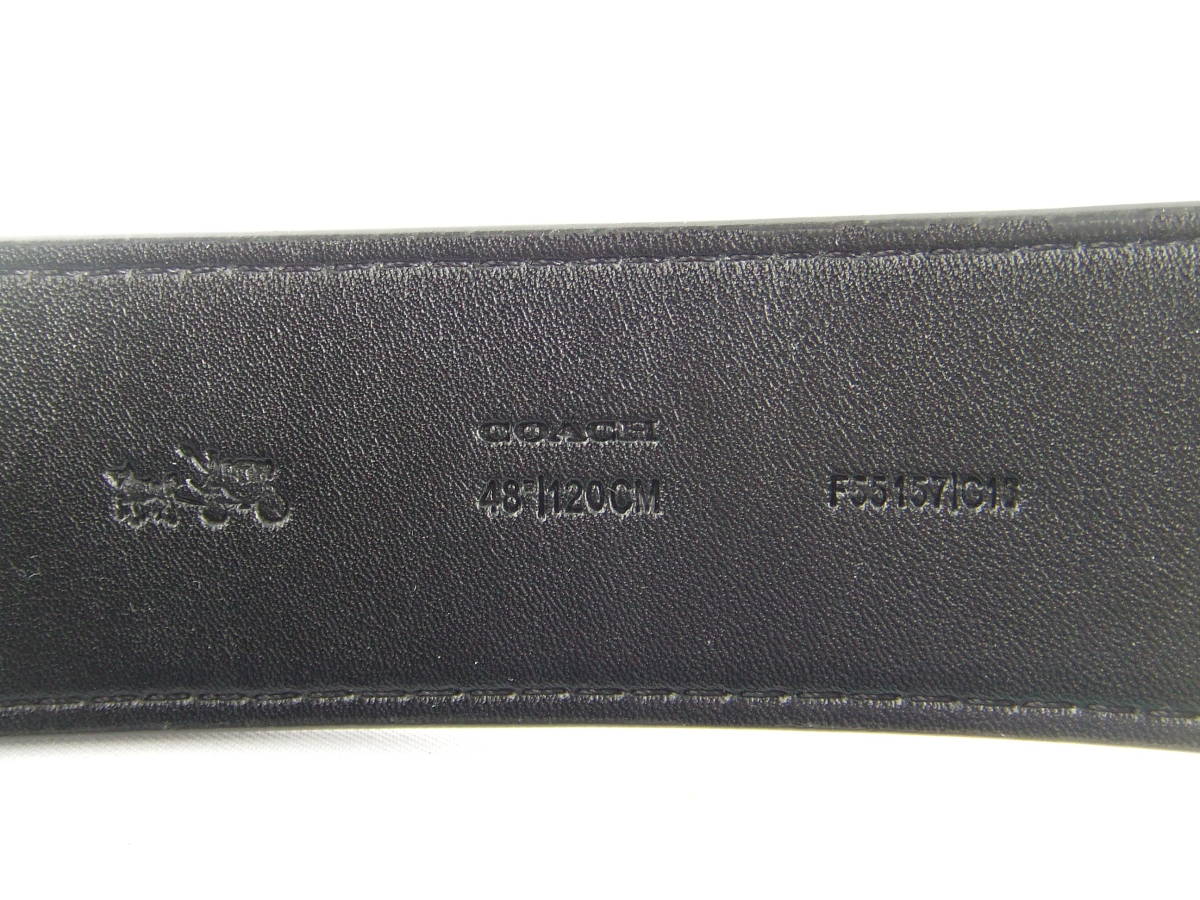 コーチ メンズ COACH カードケース 2点セット 箱 新品 COACH コーチ　４way メンズ リバーシブルベルトセット　バックルｘ２　F55157 ブラックシグネチャー柄/ブラック無地