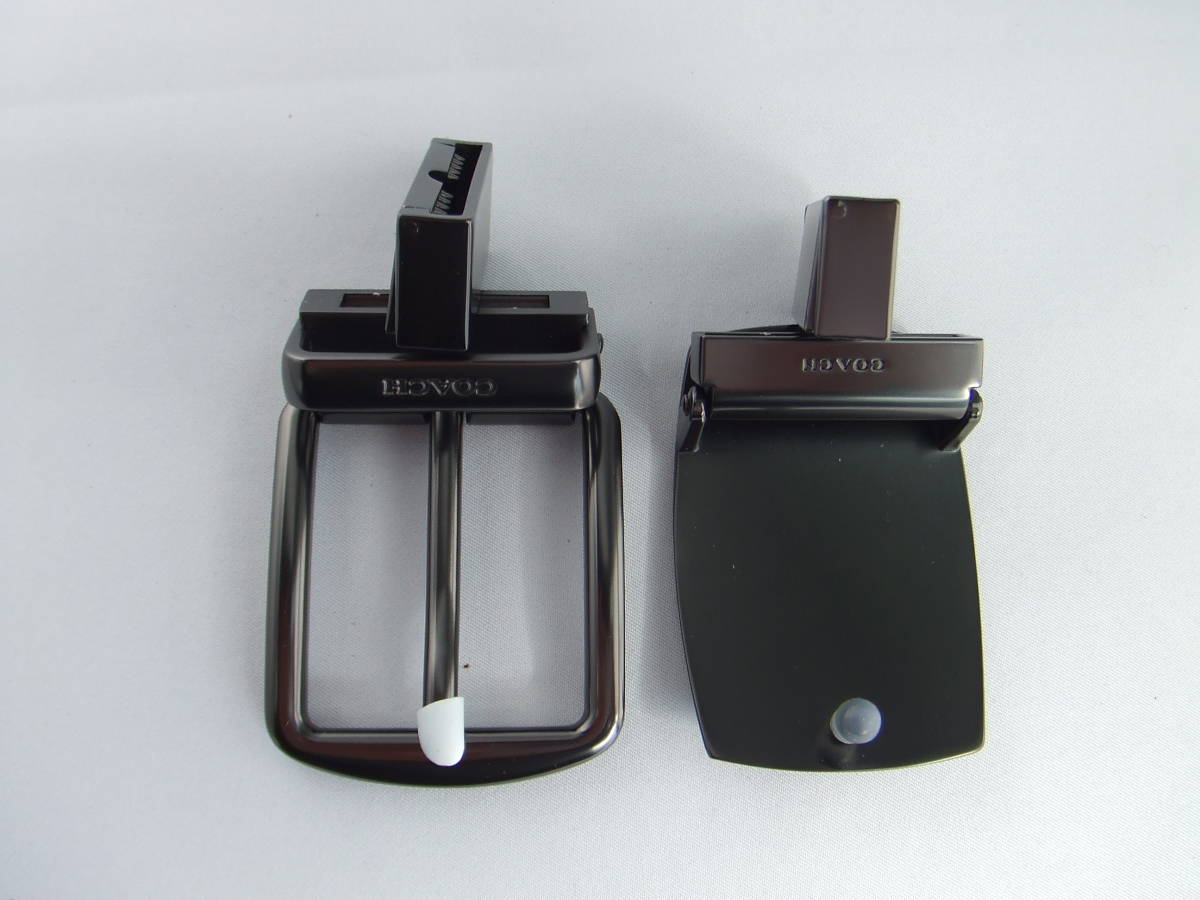 コーチ メンズ COACH カードケース 2点セット 箱 新品 COACH コーチ　４way メンズ リバーシブルベルトセット　バックルｘ２　F55157 ブラックシグネチャー柄/ブラック無地