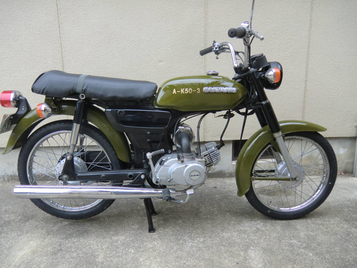 スズキ K50 Yahoo!オークション 「スズキk50」(スズキ)(オートバイ車体 