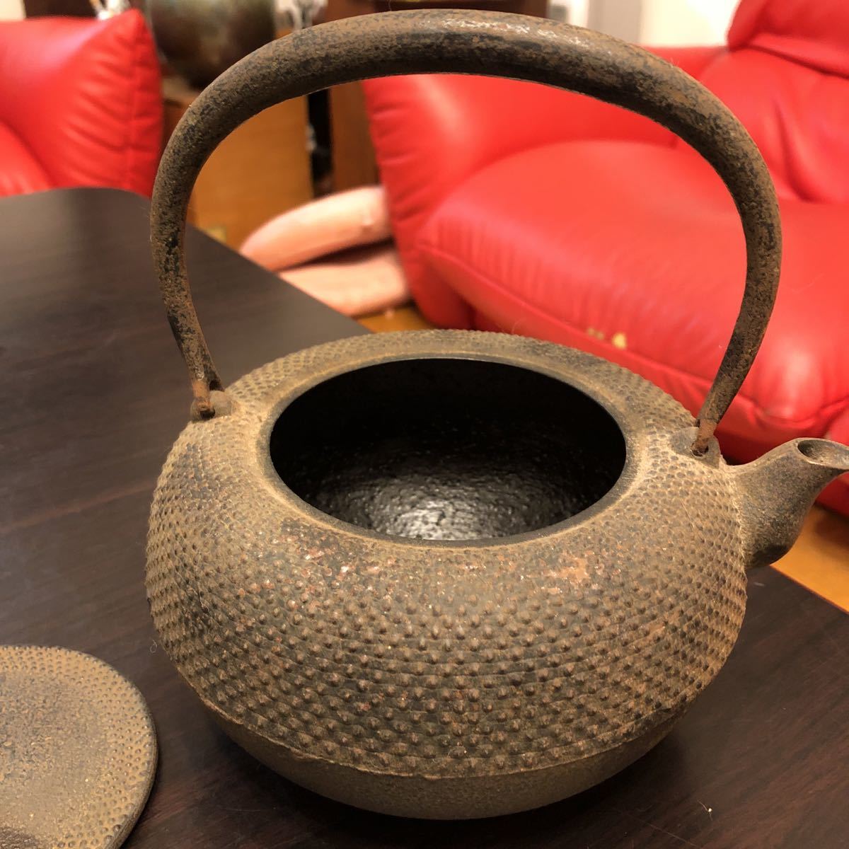 ☆南部釜師 ☆鈴木忠兵衛 造 鉄瓶 南部鉄器 鉄瓶 煎茶道具 ☆ 【公式通販】