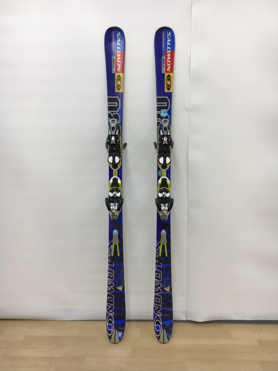 サロモン SALOMON スキー板 CROSSMAX 8P 160cm 10.7/6.9/10.2cm R＝13
