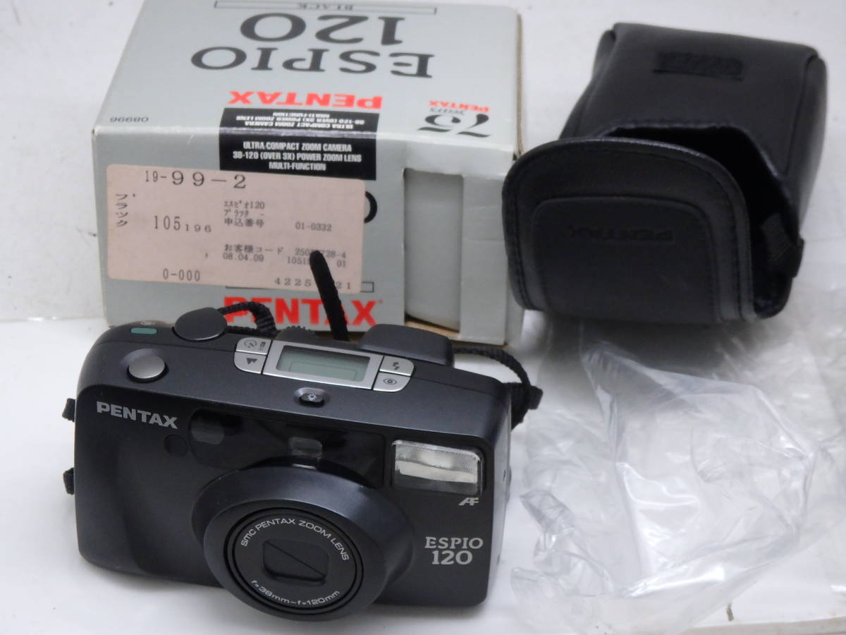 未使用品 PENTAX ペンタックス ESPIO 120 完動 【公式通販】