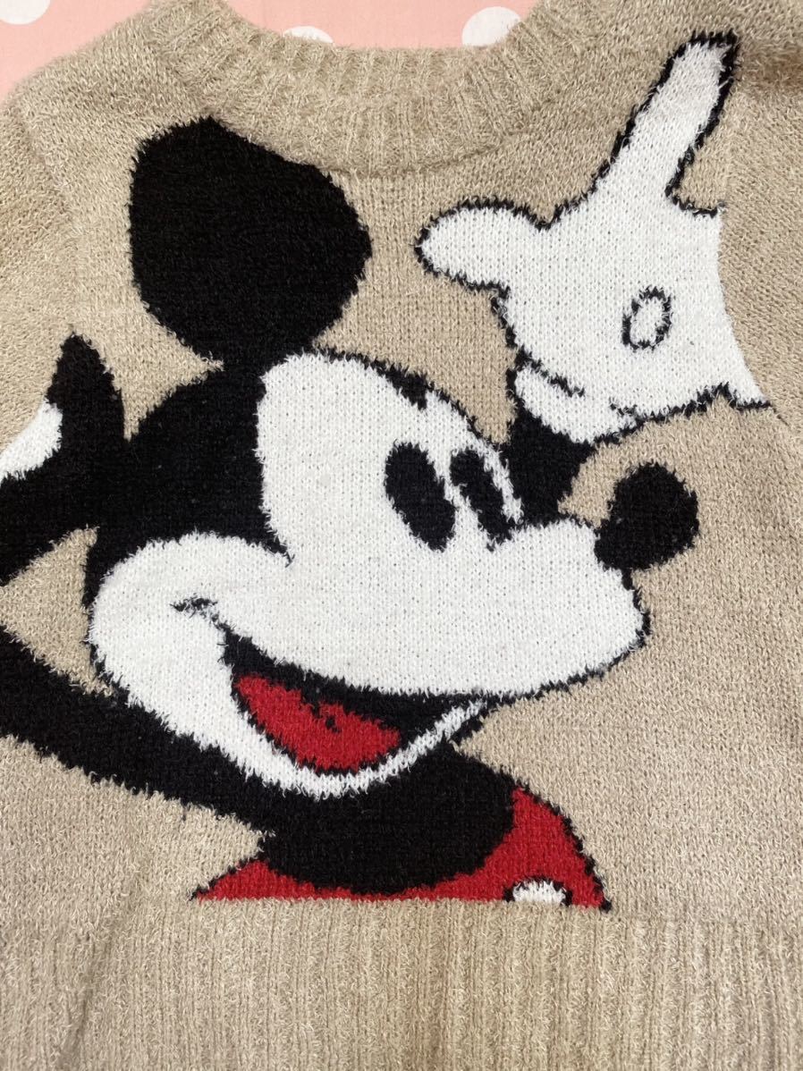 ディズニーランドベビー服 90サイズ ミッキー顔アップ柄セーター ディズニーアパレル ミッキーベビー服 子供服セーター ニットセーター 90 85 94cm 売買されたオークション情報 Yahooの商品情報をアーカイブ公開 オークファン Aucfan Com