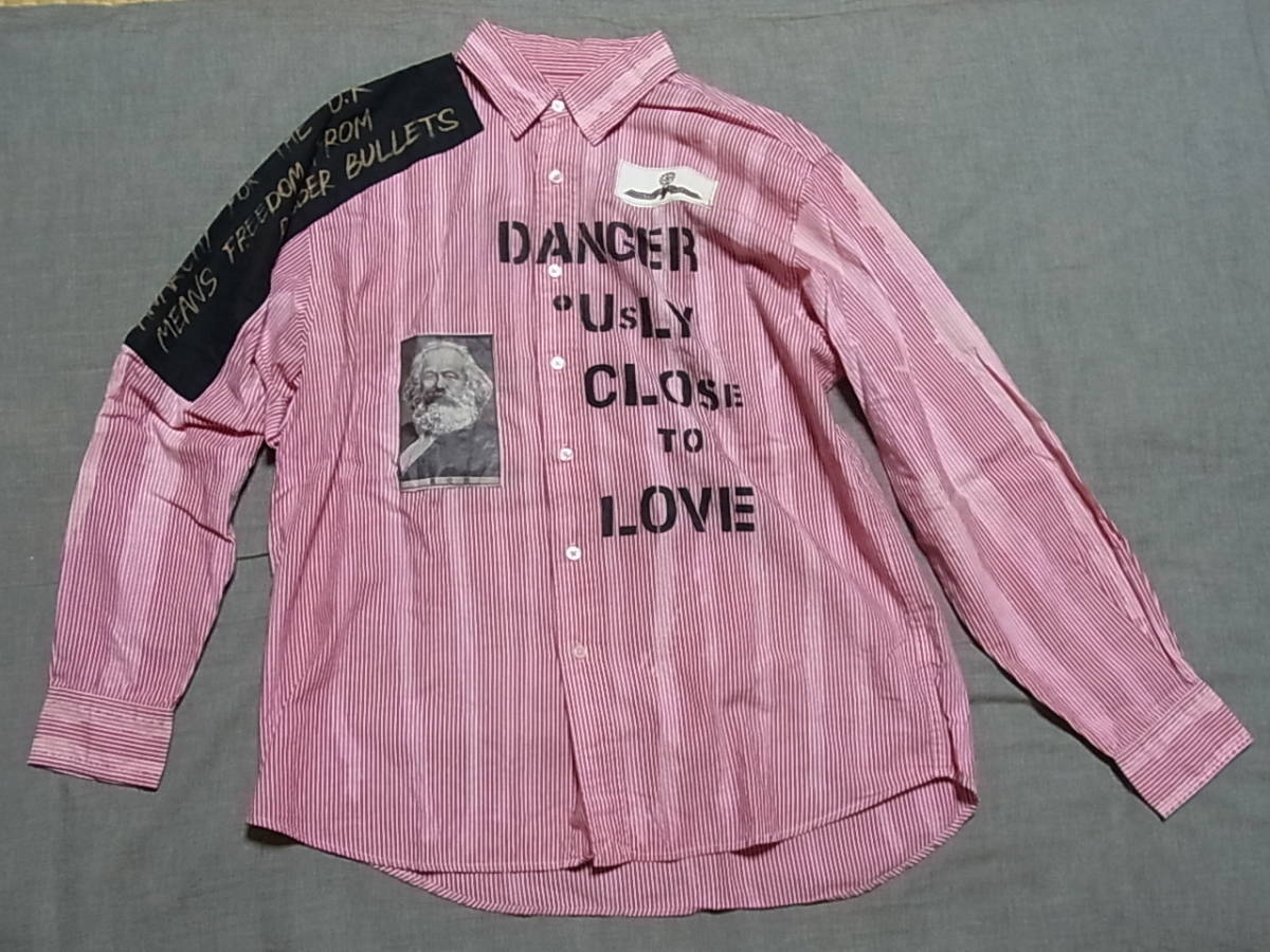 【格安，正規品】 ヤフオク購入 ハンドメイド アナーキーシャツ Lサイズ セディショナリーズ666AFFAアンダーカバーVIVIENNNEヴィヴィアンPISTOLS(Lサイズ)｜売買されたオークション情報、yahooの商品情報をアーカイ 長袖シャツ一般