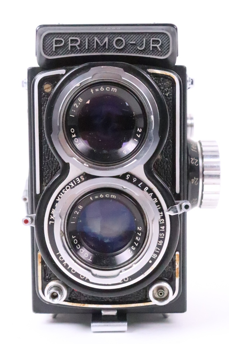 1円 PRIMO-JR Topcor 1:2.8 6cm 二眼レフカメラ フィルムカメラ