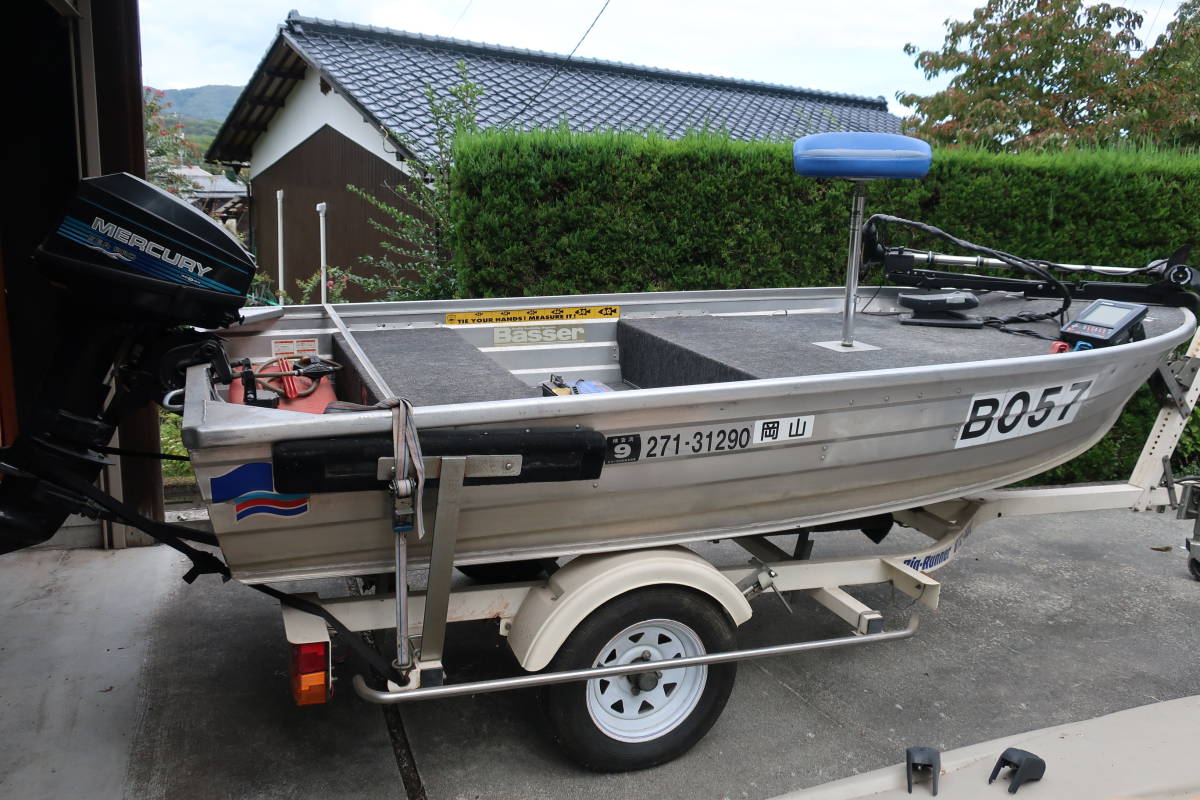 最安値，大人気 アルミボート クイントレックス 12フィート SEAPRO15馬力 2st HONDEXバス釣り モーターガイド フルセット ３人乗り(Vハル)｜売買されたオークション情報、yahooの商品情報をアーカイブ公開 - オー アルミボート