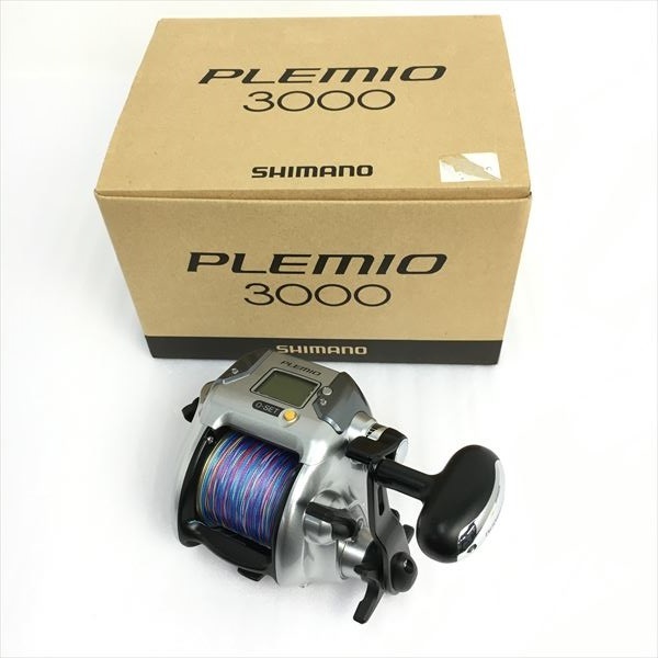 お得，品質保証 909 SHIMANO シマノ 12 PLEMIO プレミオ 3000 02911 電動リール 箱付(シマノ)｜売買されたオークション情報、yahooの商品情報をアーカイブ公開 - オークファン 電動