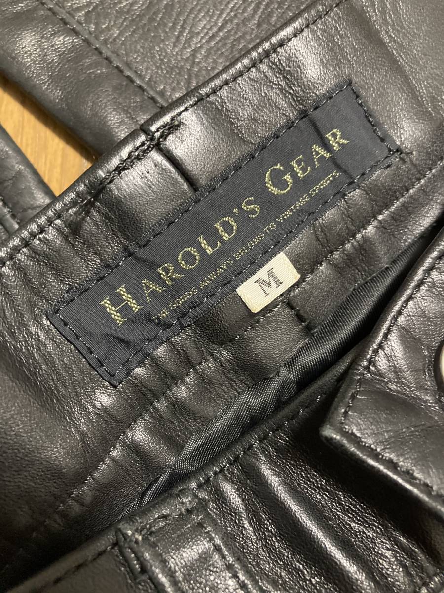 GEAR レザーパンツ ホースハイド ☆馬革☆HAROLD'S S 2026年最新Yahoo