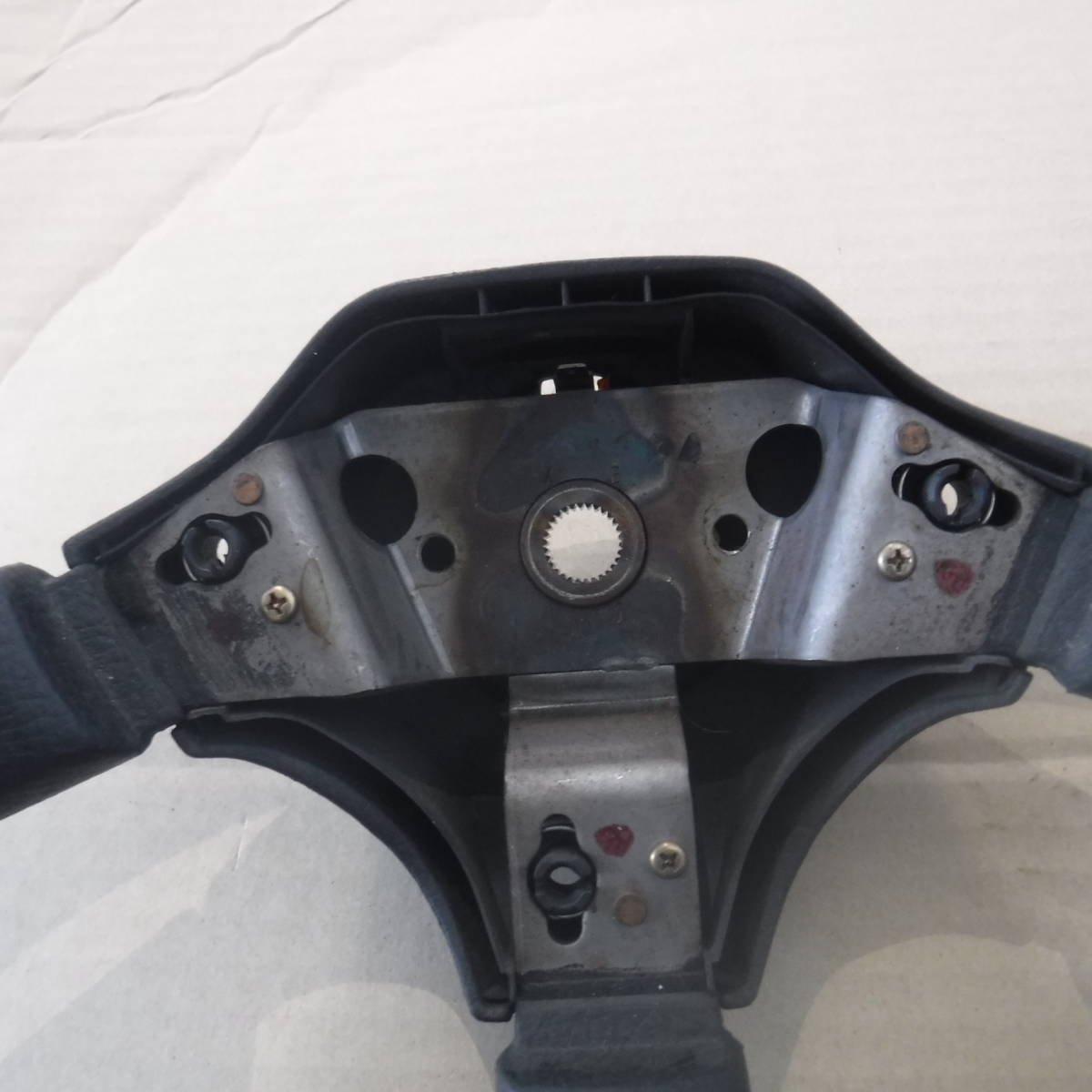 AZワゴンR純正CV21SステアリングCT21Sハンドル部品取り車あります ホーンパッド ホーンパット 
