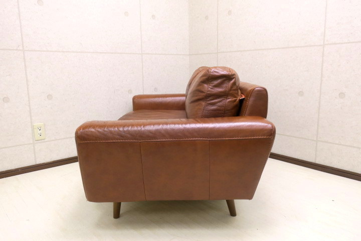 unico　MOLN 2人掛け本革レザーソファ unico/ウニコ MOLN/モルン 総本革 2人掛けソファ/2シーター unico MOLN