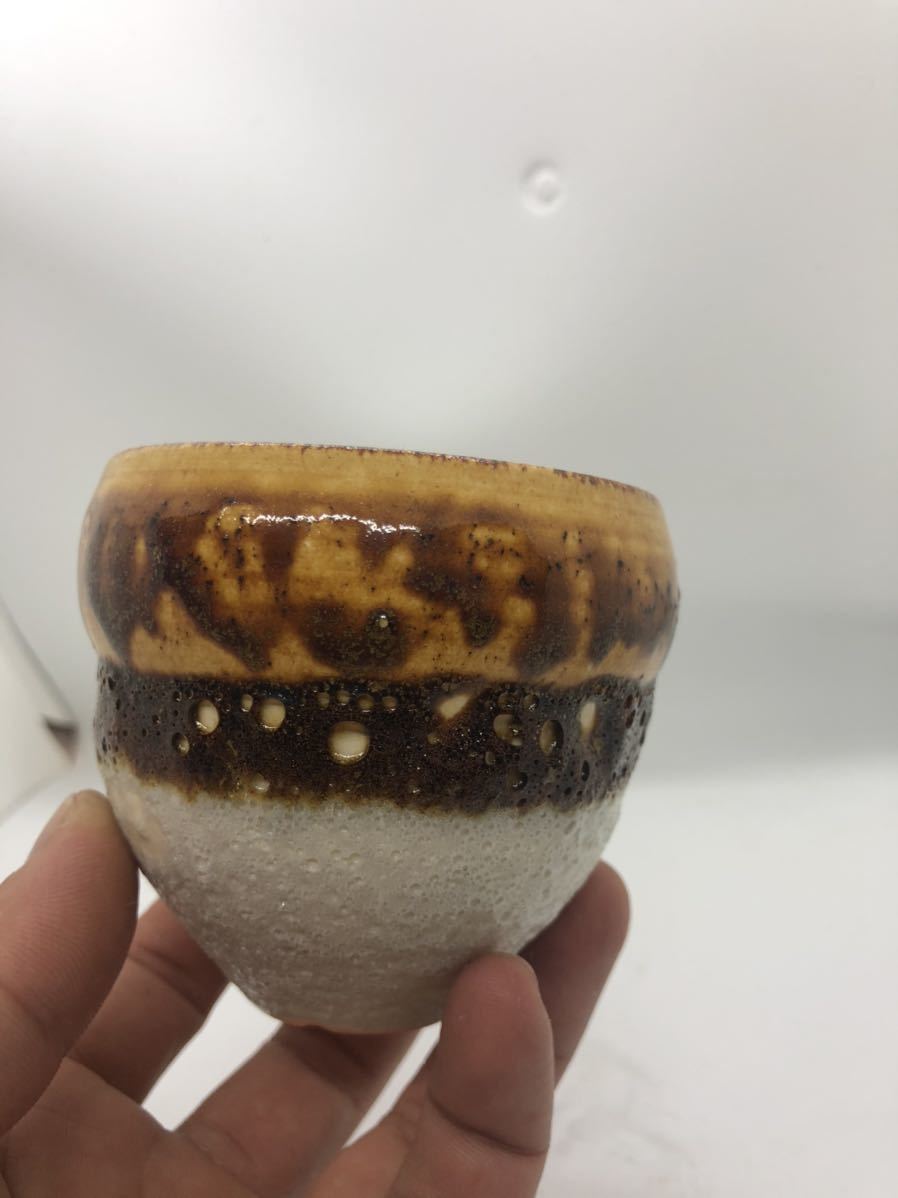 大鉢 美品 中川智治 作家鉢 植木鉢 アガベ raw life factory3 Sサイズ 手