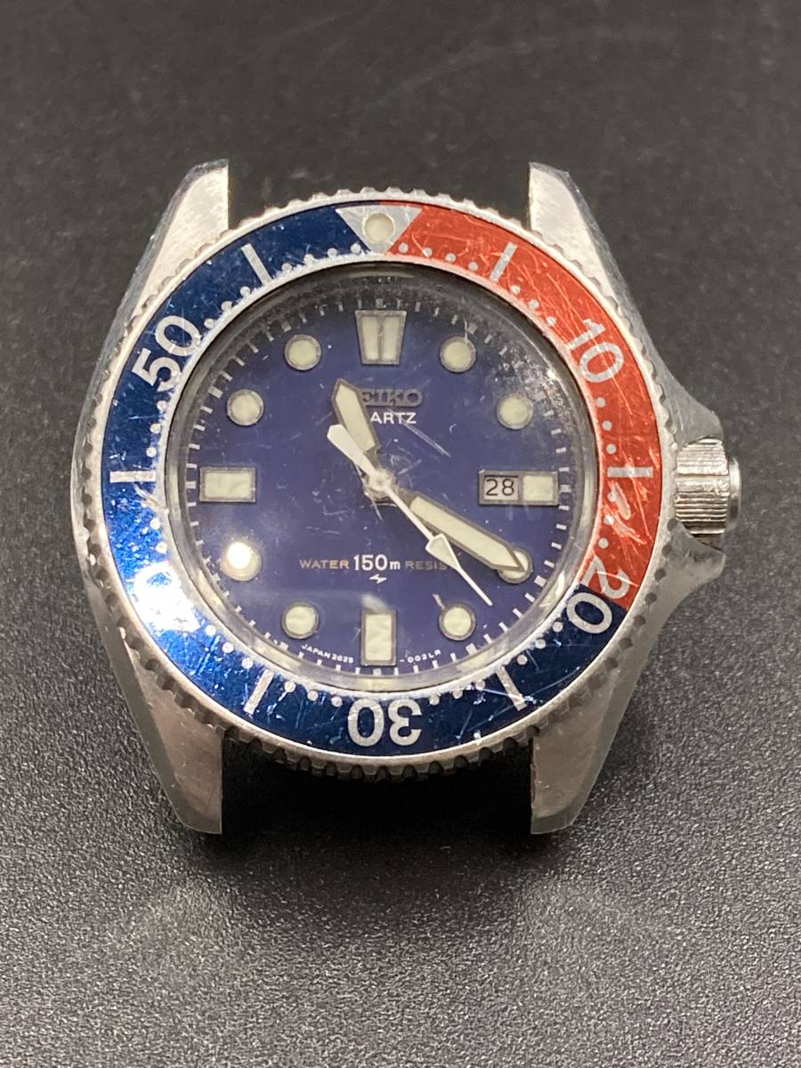 2625-001B セイコー ダイバー SEIKO レディース 150m ペプシベゼル 