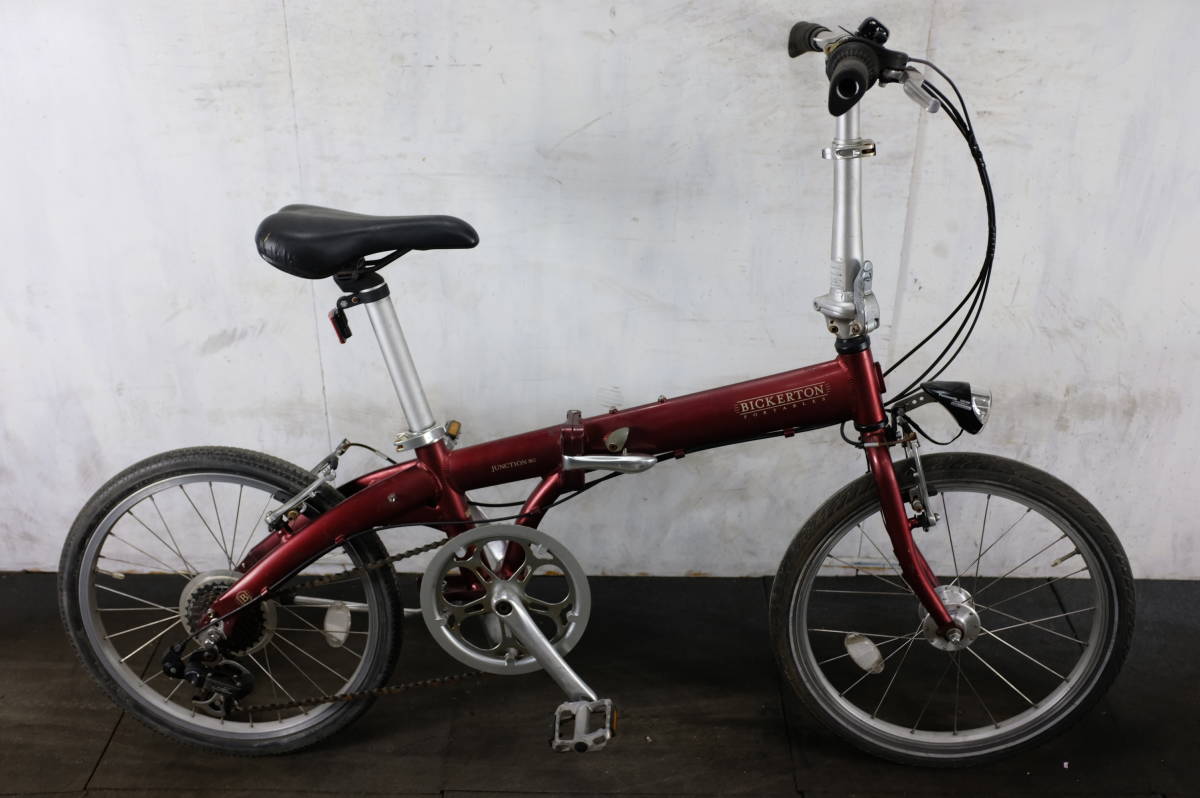 低価，定番 良品 BICKERTON 20インチ アルミ 折りたたみ 7速(20インチ～)｜売買されたオークション情報、yahooの商品情報をアーカイブ公開 - オークファン 20インチ～