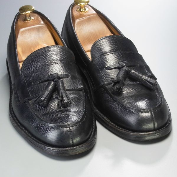 TB6757//*リーガル/REGAL*2641/タッセルローファー/レザースリッポン/ドレスシューズ/ビジネスシューズ/革靴/黒/ブラック タッセルローファー REGAL 0 革靴 本革 本皮