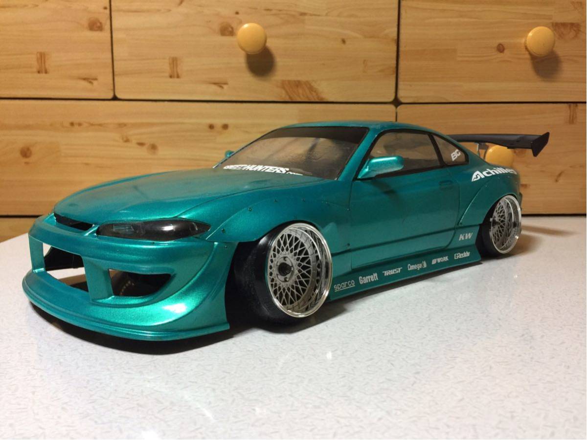 ※年末年始値下げ※ D-Like S15 ラジコン　ボディ　ドリフト d-like s15 シルビア 改 中古ドリフトラジコンボディ S15 シルビア