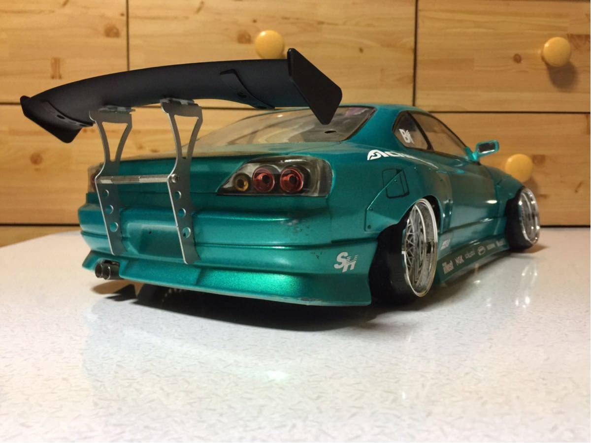 d-like s15 シルビア 改 中古ドリフトラジコンボディ S15 シルビア d-like s15 シルビア 改 中古ドリフトラジコンボディ S15 シルビア