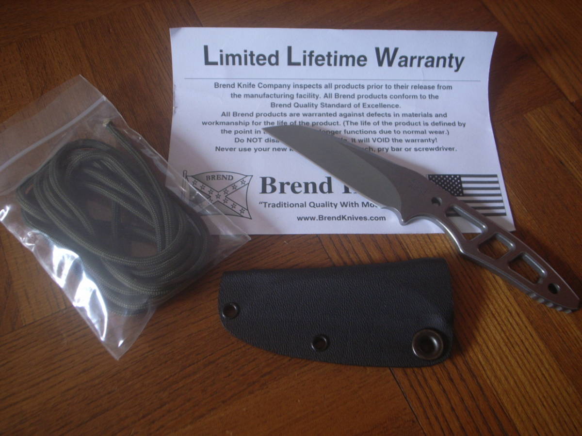  ウォルターブレンドネックナイフ Brend Knives(その他)｜売買されたオークション情報、yahooの商品情報をアーカイブ公開 - オークファン その他
