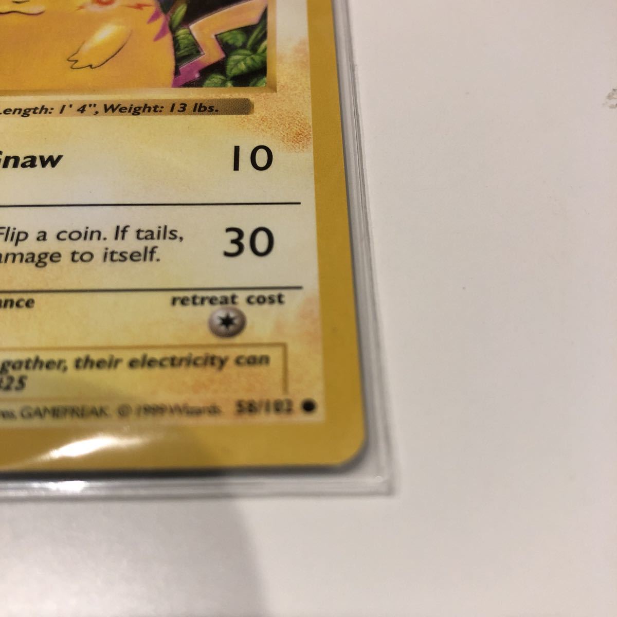 ポケモンカード 英語版 旧裏面 ピカチュウ (ポケモンカードゲーム