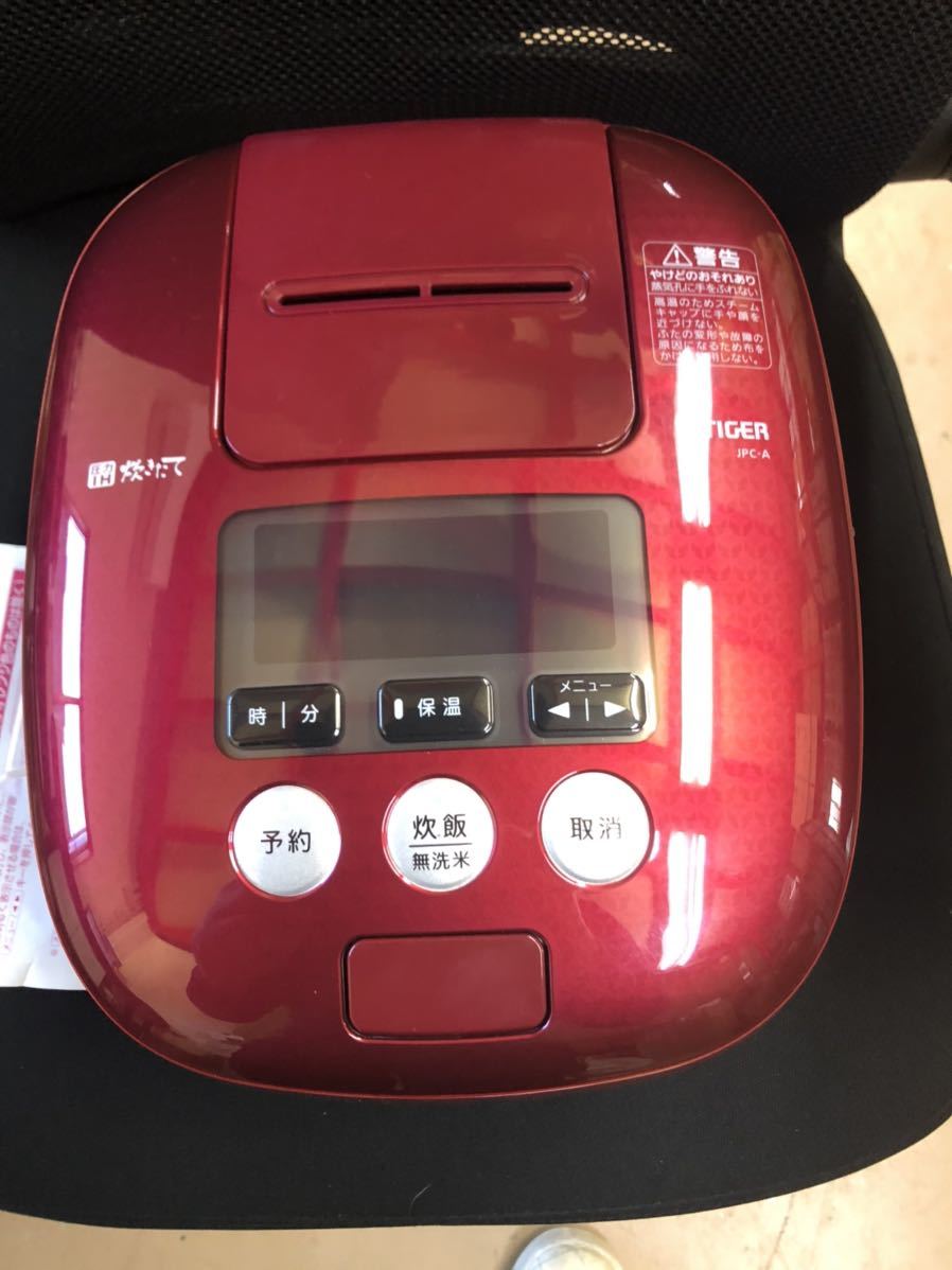 TIGER 圧力IH炊飯ジャー JPC-A101 レッド 炊飯器 JPC-A101 | 限定商品