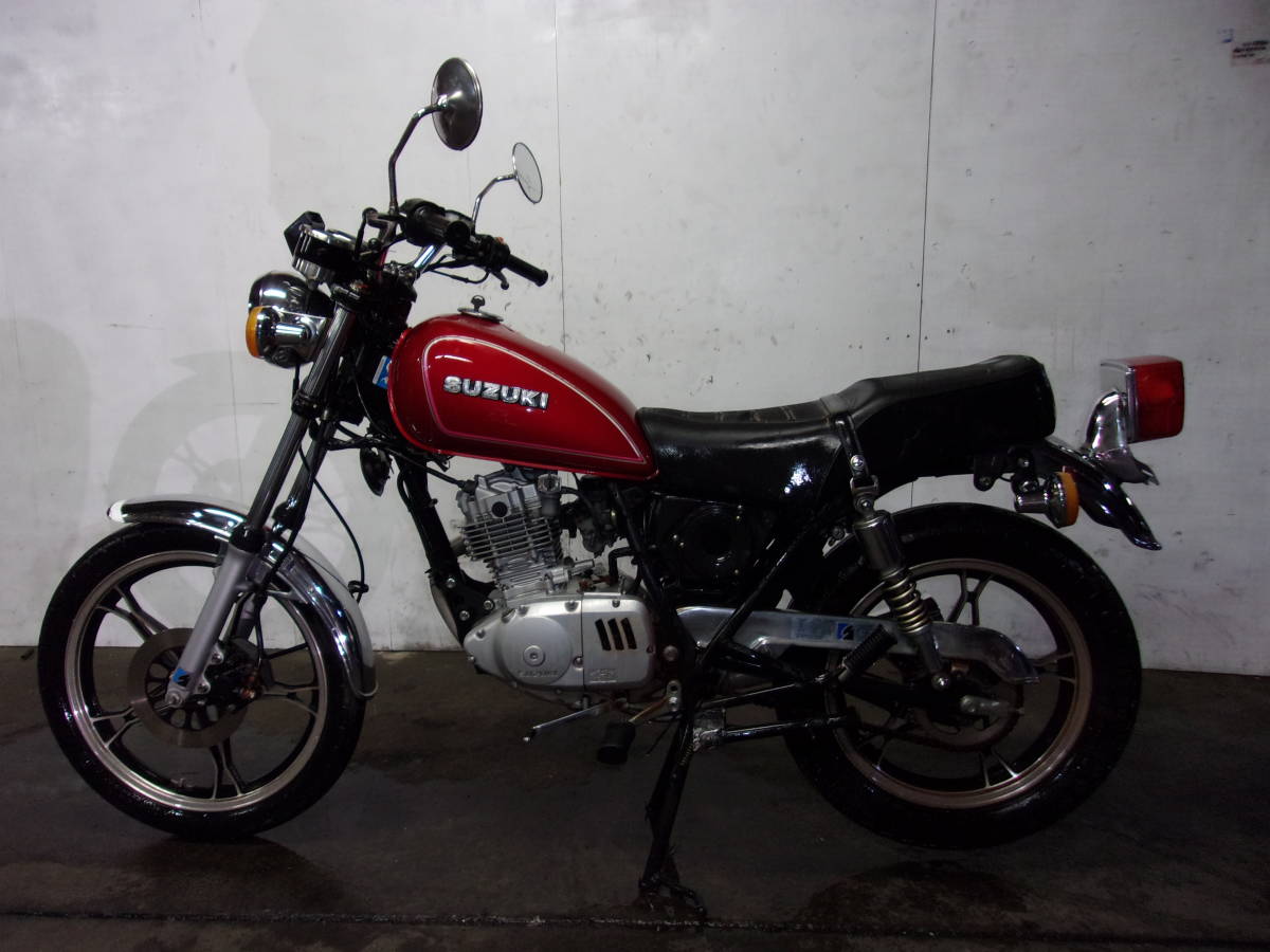スズキ GN125H Yahoo!オークション - LC6PCJG 販売証明書有り エンジン  