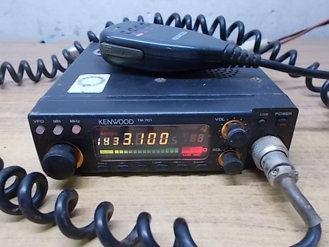 アマチュア無線機　TM-701 LED改 ケンウッド　KENWOOD TM-701 KENWOOD ケンウッド トランシーバー デュアルバンド TM-701S