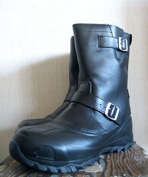 HOT，本物保証 極 THE NORTH FACE ザ ノースフェイス SNOW SHOT 11 ENGINEER NF01263 撥水加工レザー スノーブーツ BLACK 27cm(スノーブーツ)｜売買されたオークション情報、yahooの商品情報をアーカイブ公開 - オークファン スノーブーツ