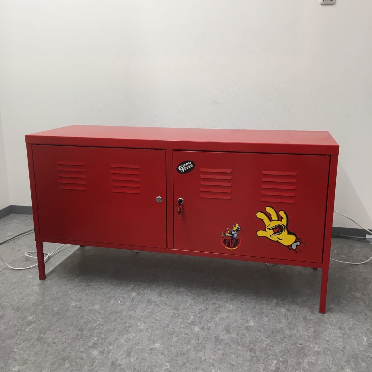 IKEA PS イケア キャビネット PSキャビネット - 119x63 レッド ikea 