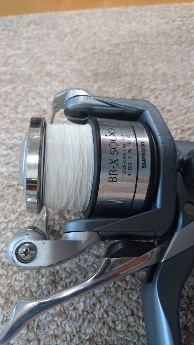 定番，SALE シマノ BB-X5000 スピニング リール ダブルハンドル レバーブレーキ(シマノ)｜売買されたオークション情報、yahooの商品情報をアーカイブ公開 - オークファン シマノ