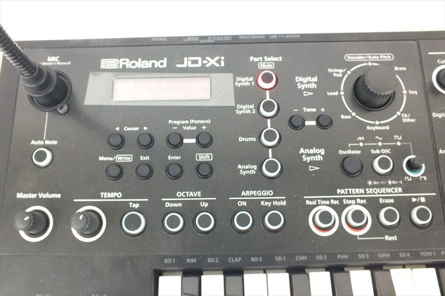 ■ Roland ローランド JD-Xi シンセサイザー 中古 現状品 201102K6164 JD-Xi Roland ローランド Synthesizer※こちら ROLAND ローランド(ROLAND)|シンセサイザー|ハードオフ公式通販オフ